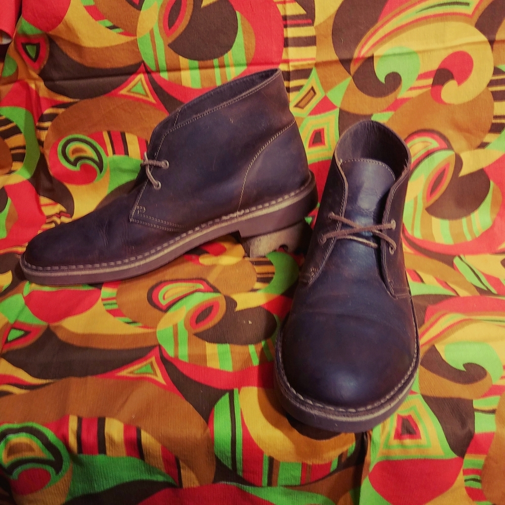 Clarks Bushacre Desert Chukka Boot 2 in Beeswax Leather 10.5 NWB